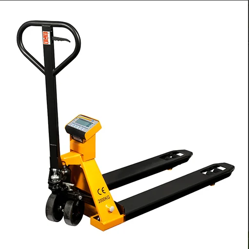 
2ton, 2.5ton, 3ton hydraulic pump hand pallet truck with electronic scale 