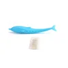 Top selling 17*3 cm silicone pet toothbrush cat toy catnip