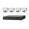 Dahua CCTV Camera kit 4 PCS IPC-HDW1325C 3MP IP Camera and 1PCS multi-language 4CH NVR DHI-NVR4104HS-4KS2 Dahua NVR kit
