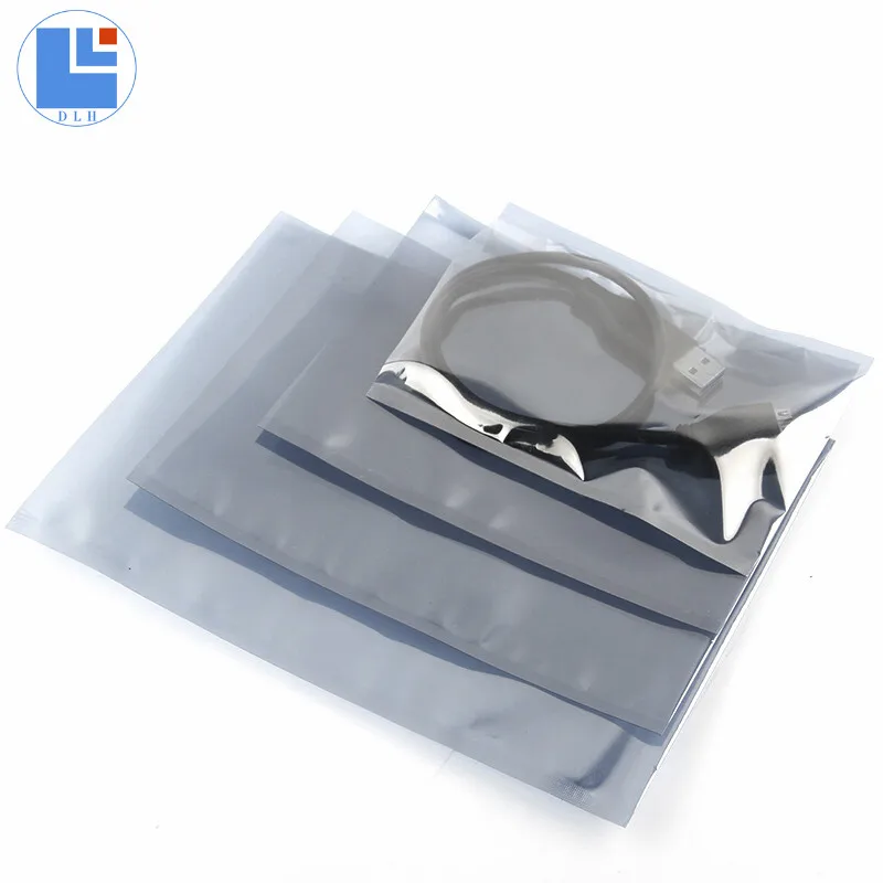 Multi-Size Red Anti-Static ESD Ziplock Bag Shielding Electronics Packing Pouches