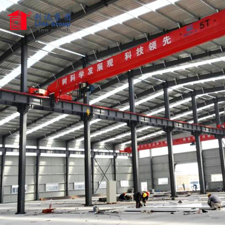 Hot selling low-cost economic prefabricated light steel structure warehouse