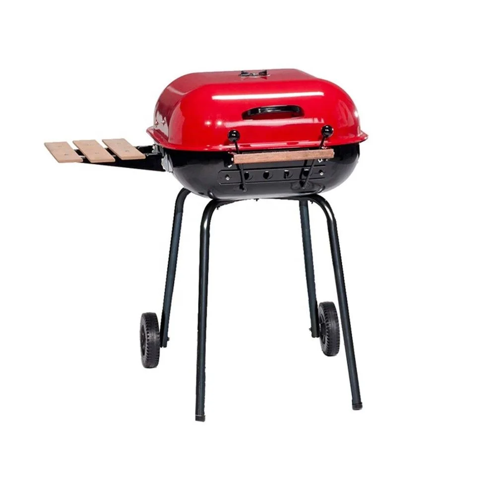 Outdoor Tuin Vierkante Grill,Houtskool Barbecue Grill Met Outdoor Tuin Vierkante Grill,Houtskool Barbecue Grill Met