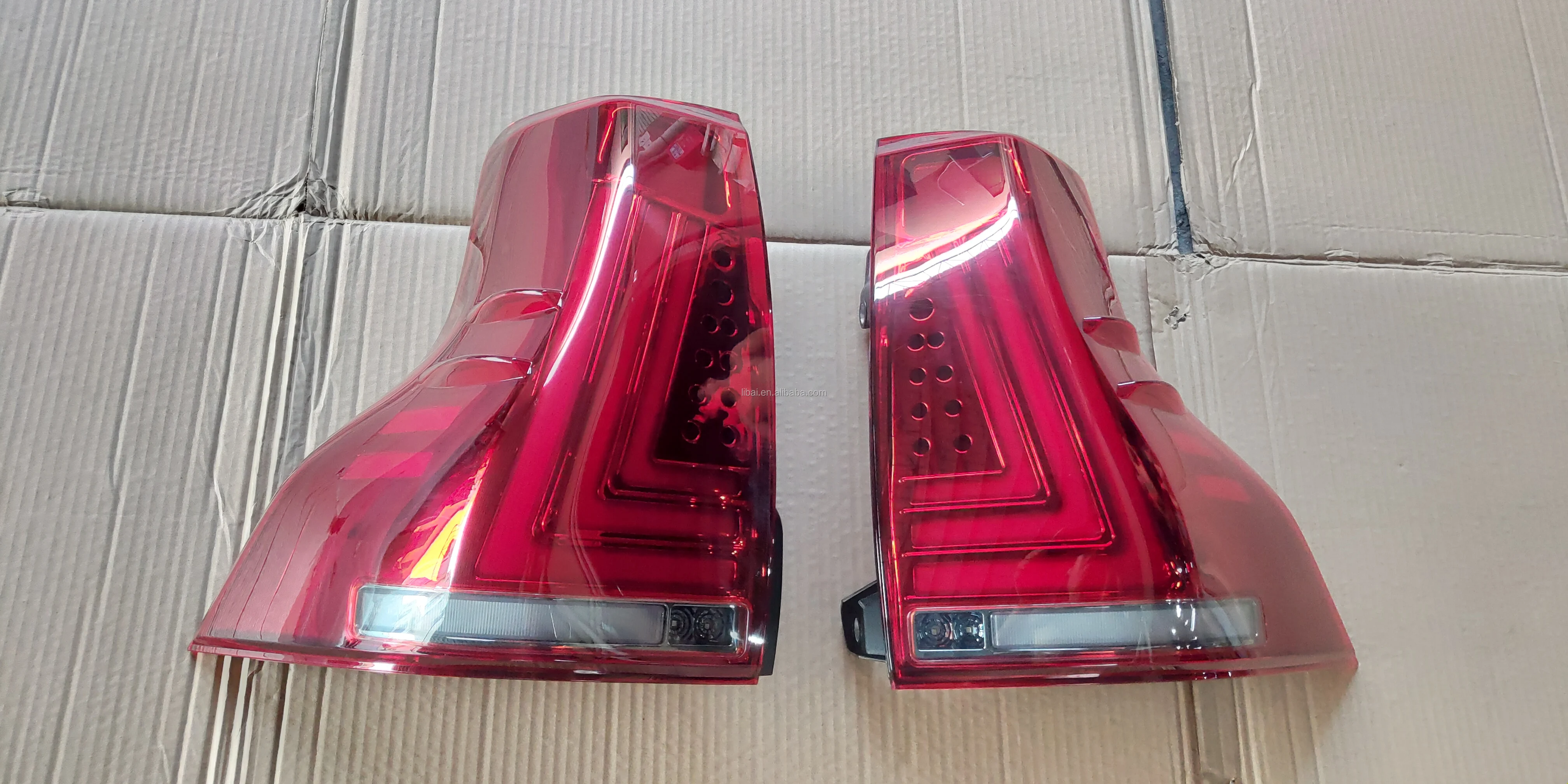 MAICTOP car accessories turning light taillight for prado 150 2018 2020 new model rear tail light