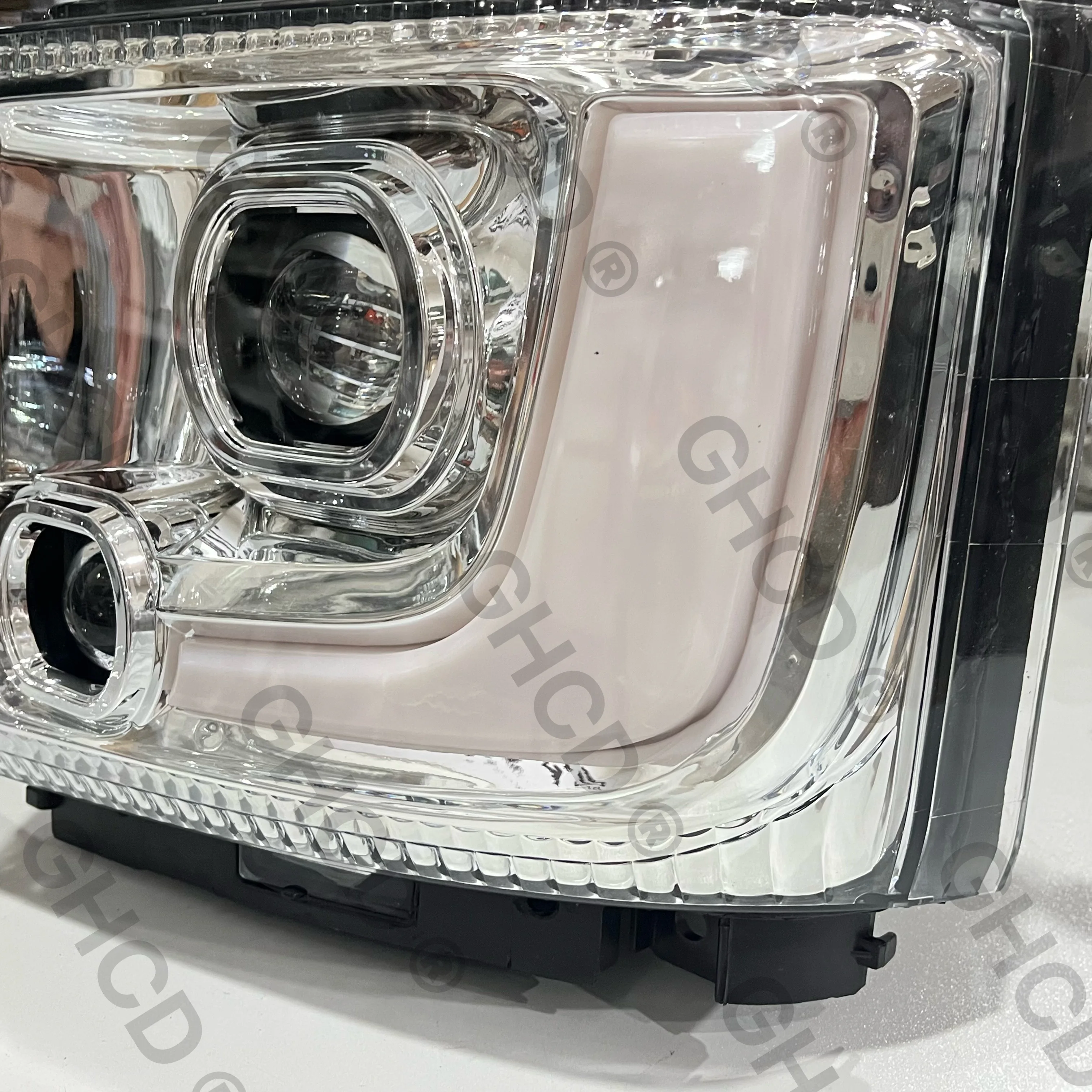 GHCD Hot Product/High Quality Double Lens Headlamps for Japanese Truck ISUZU 700P/NPR/NQR/NKR(2008-ON) factory