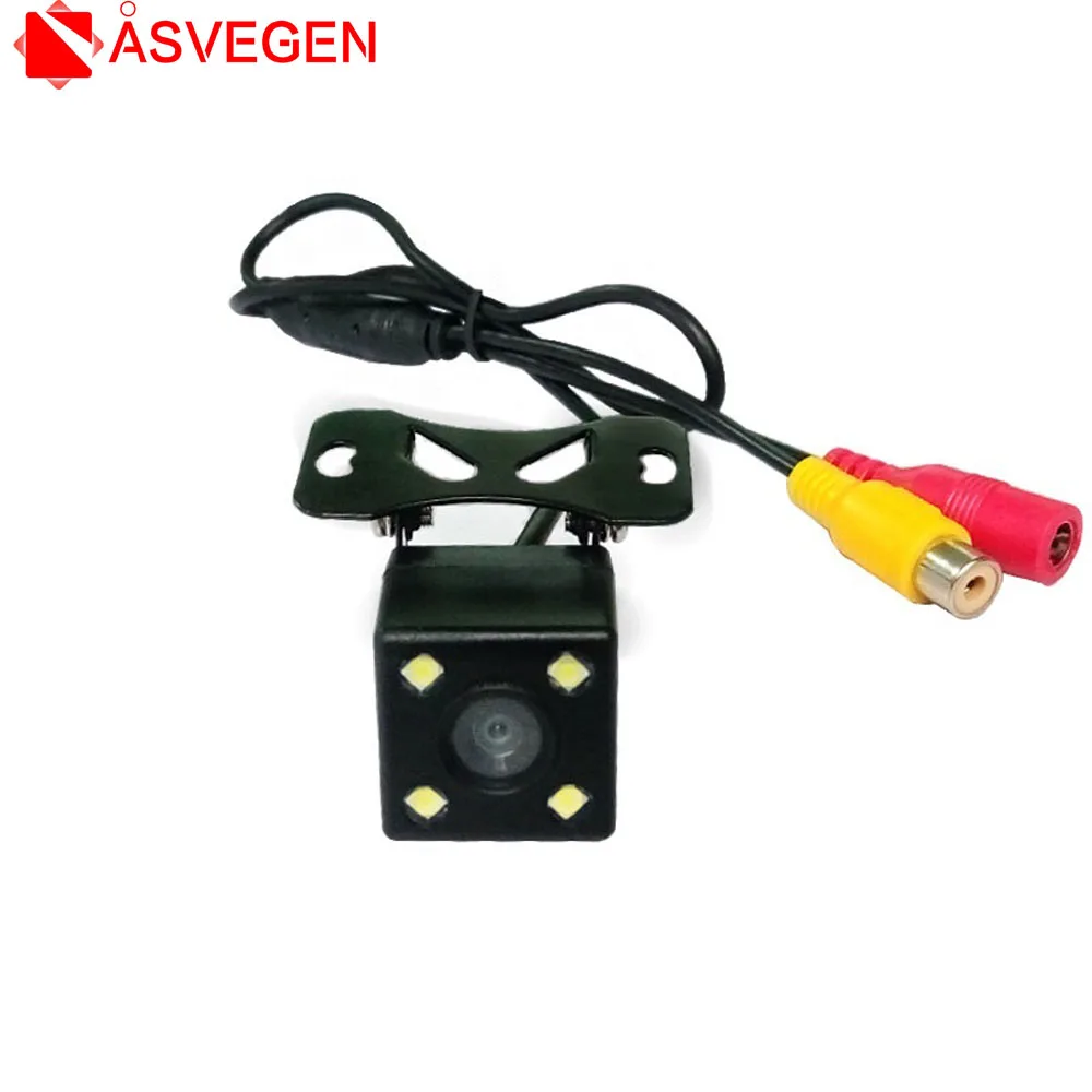 Driving HD Camera Universal 4 LED Lights Car Rear View Camera For Car Video Player Car Reviews Systems