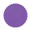 Creative embossing heat insulation anti-skidding cup and pot coasters