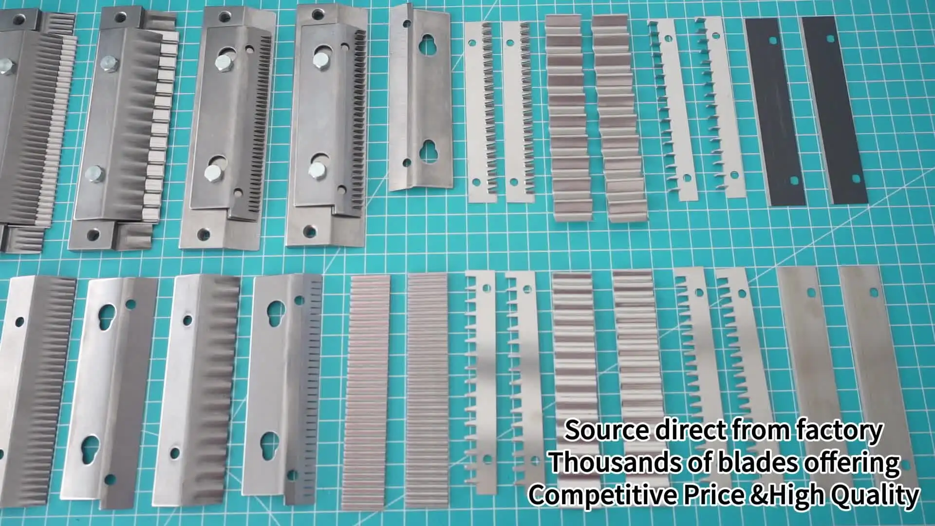 PaTaTAs 2点 Stainless Steel Potato Cutting Blades - Durable & Sharp