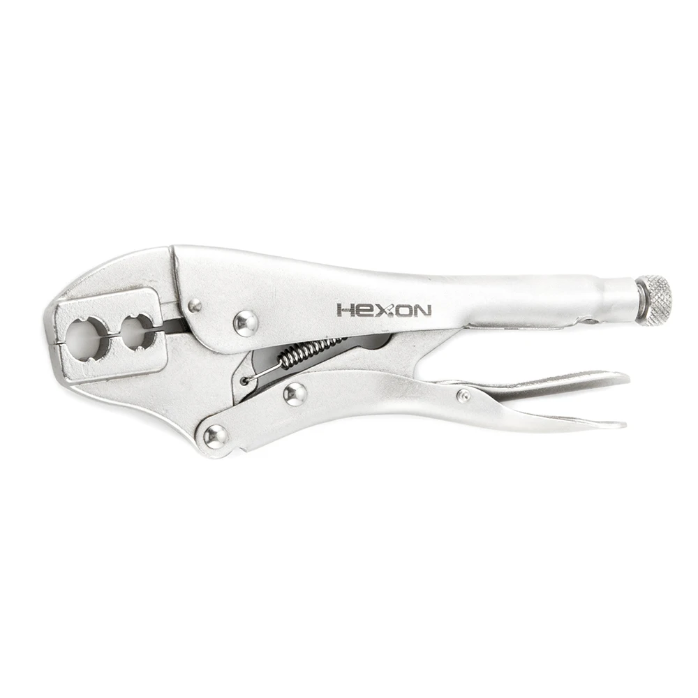 Vice Grip Plier Wrench Adjusting Adjustable Two Holes Crimping Locking ...