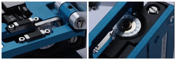 Fiber Cleaver Optical Fiber Cutting Tools ALK-66B For Single Bare Fiber