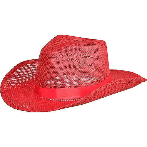 Kanekalon Burlap Cowboy Hat Hat Men's 