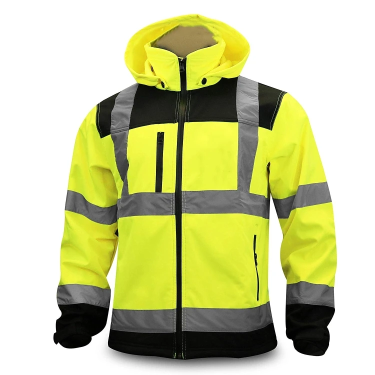 hi vis insulated hoodie