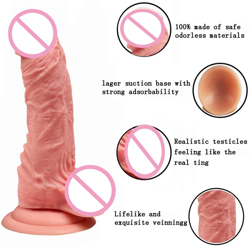 Remote control swing dildo Version double elastic TPE cock with suction cup sex toys for women
