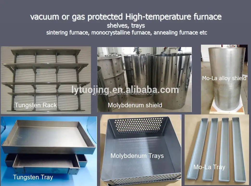 Vacuum furnace molybdenum alloy MoLa heat shield.jpg