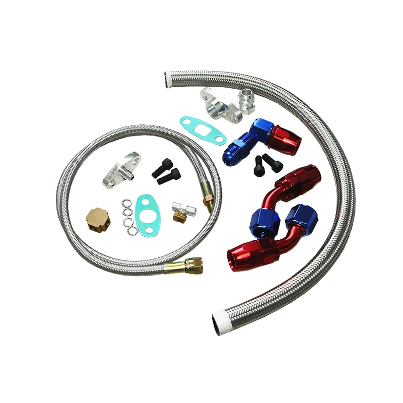 Oil Drain Return Line Kit T3 T4 T3t4 T04 Steel Braided Gt45 An10 Buy Oil Line Kits,Oil Return
