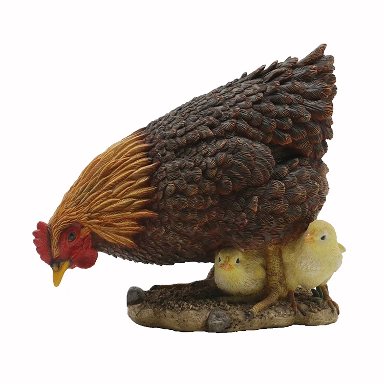 resin rooster