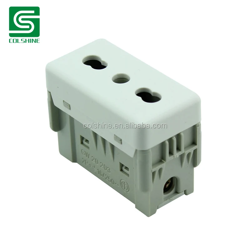 Italian Magic Socket Italian Wall Socket with Frame Modern Electrical Outlet for Interior ...