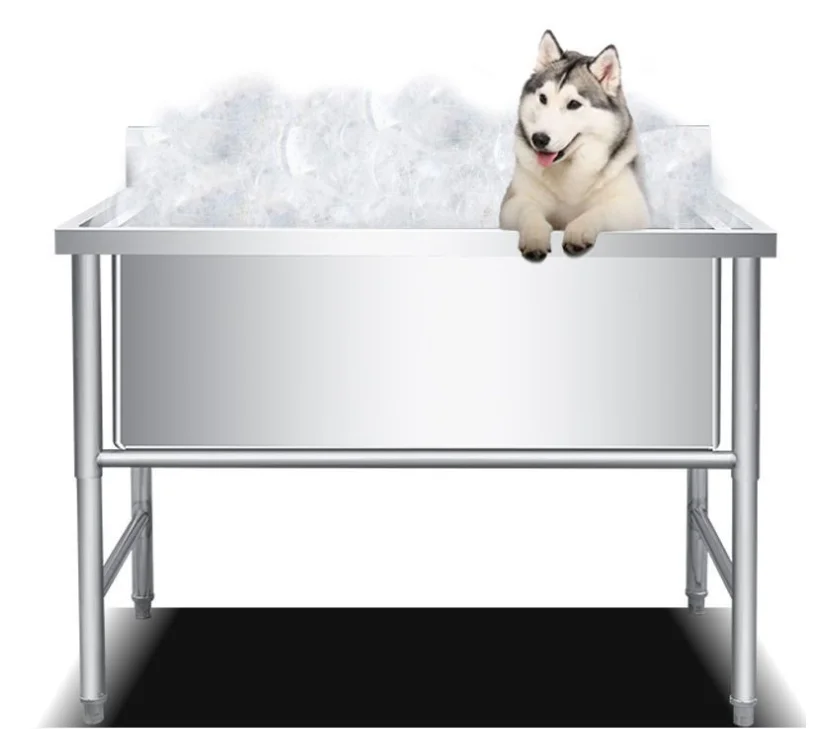 Stainless Steel Dog Wash Set Of Cat