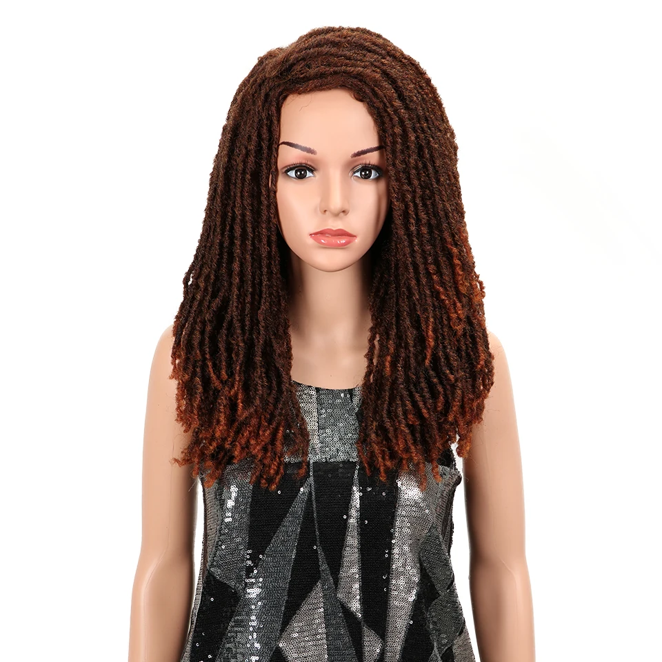 Magic Curl 22 Inch Synthetic Wigs Dreadlocks Braid Hair For Black Women