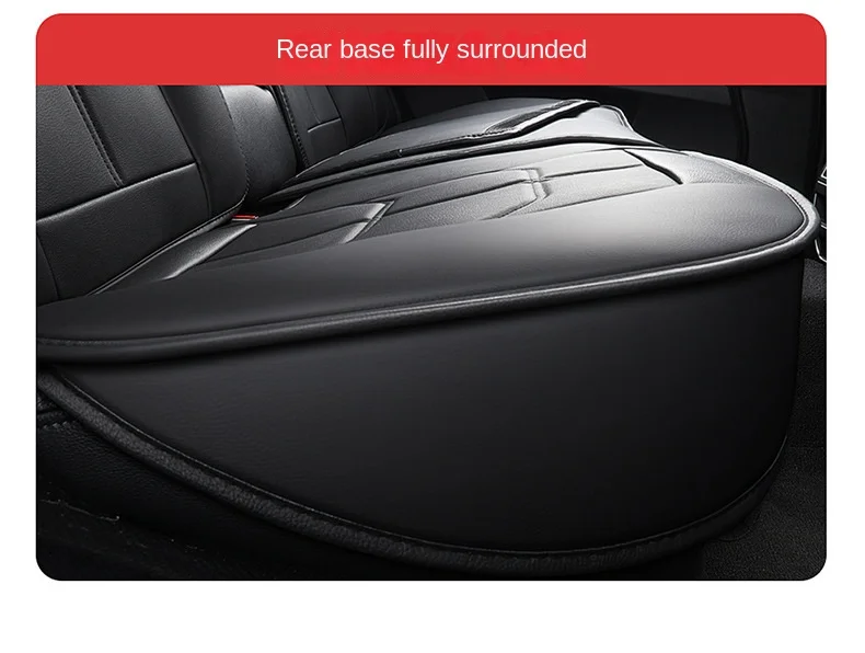 Four Seasons Fully Surrounded Car Seat Cushion Front Generation Leather Polyester for Car Seat Supplies supplier