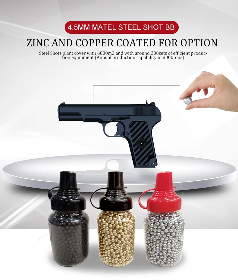 4.5mm Steel Bbs Pellets .177 Hunting Bb Hunting Training Out Doors