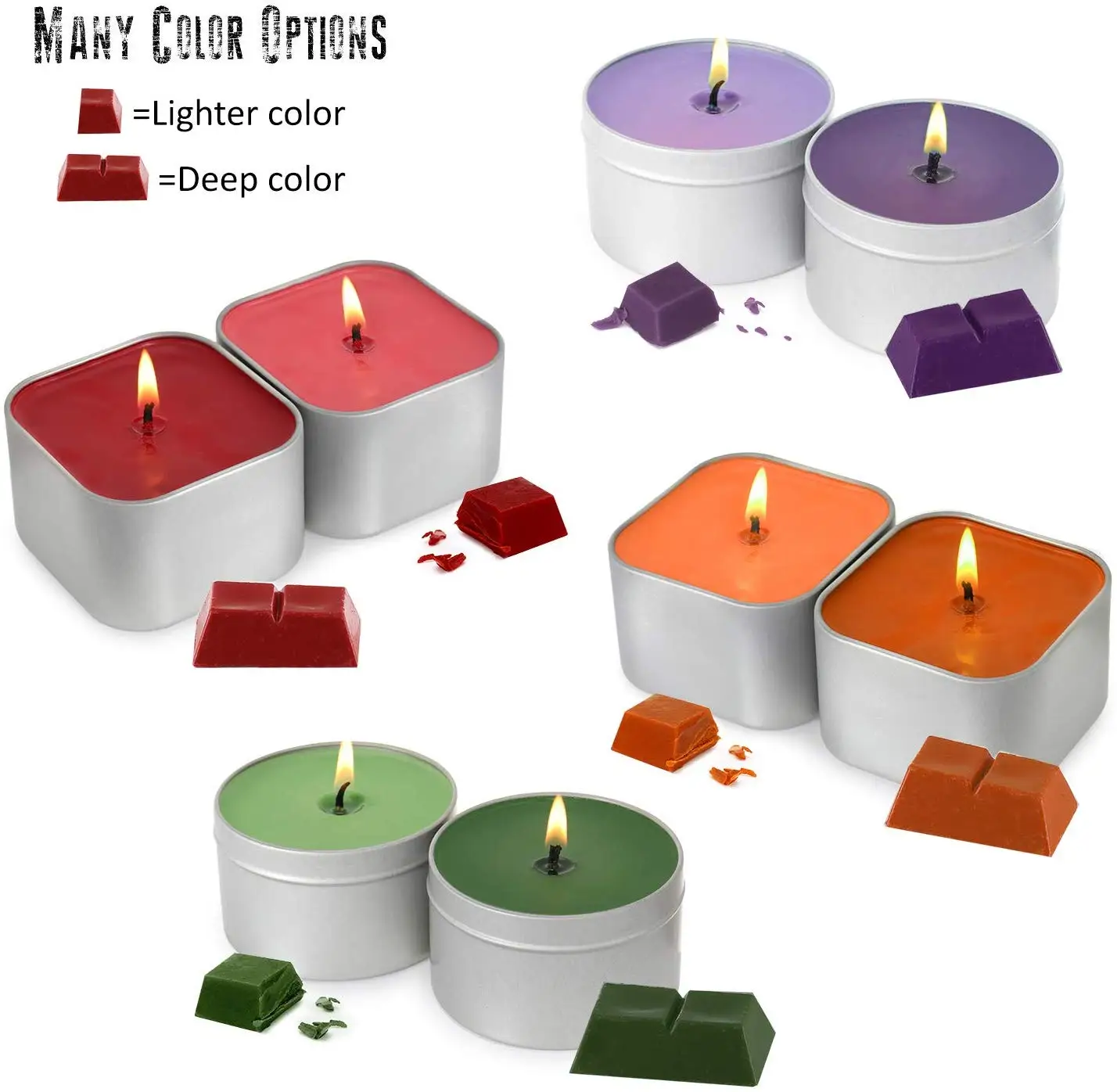Large Scented Soy Candles Complete DIY Candle Making Kit Supplies by TaBo