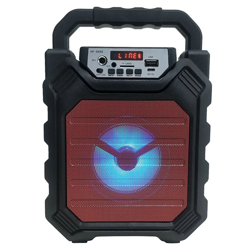 LED 4 inches wireless speaker Bluetooth - ANKUX.COM