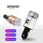 JO-6291 工場出荷時の価格ミニ 12 v 空気清浄機 2 イン 1 usb 充電器 PM2.5 イオナイザー車の空気清浄機 2020