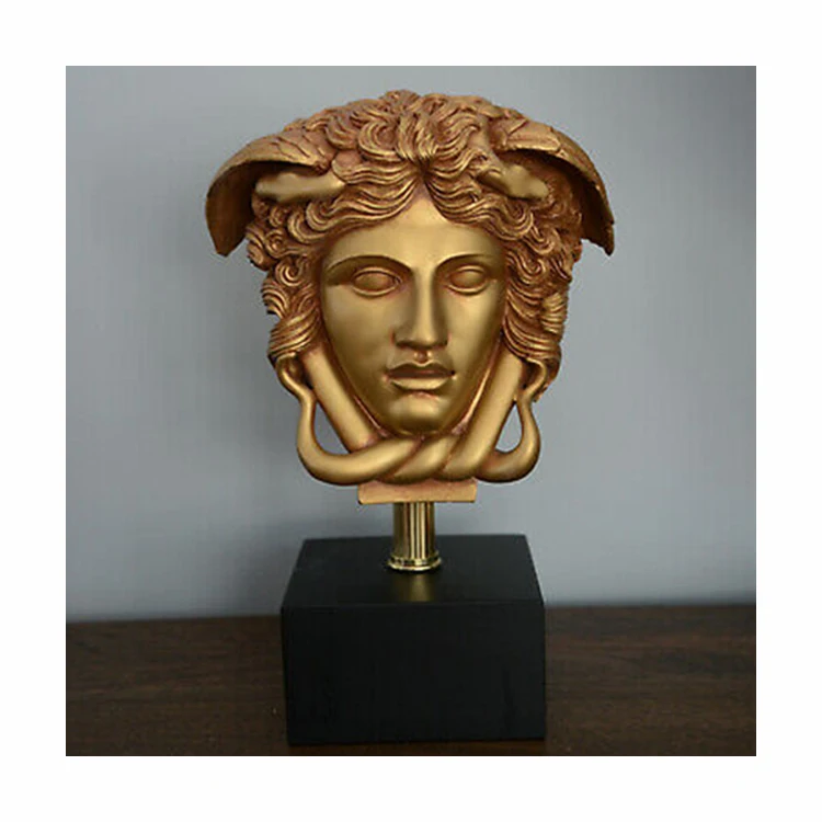 Busto In Gesso Statua Mitologia Greca - Decorazione Per Scrivania, Collezione Arte Classica, Idea Regalo Elegante
