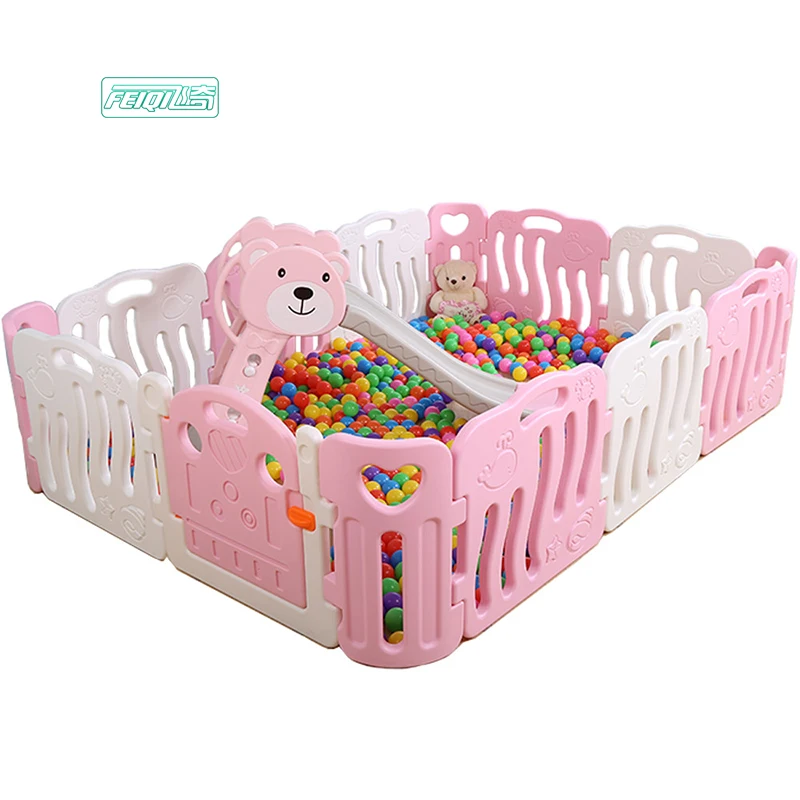 pink playpen