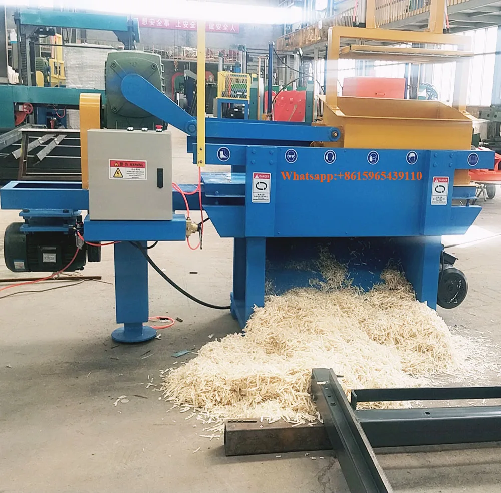 Pine Wood Sawdust Mill Wood Chipping Machine Wood Shaving Machine For