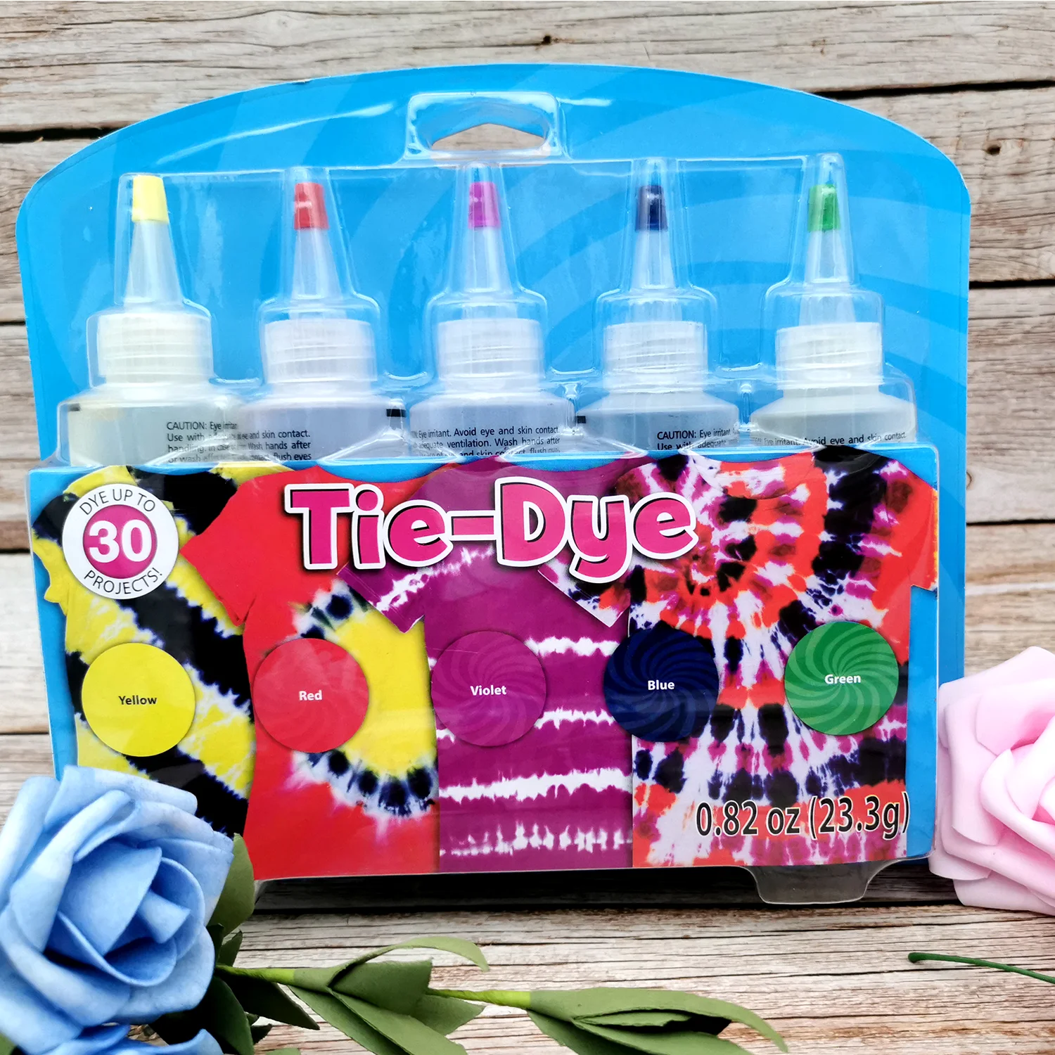 5color Tiedye Pigments Cold Water Tiedye Clothes Dyes In Stock For