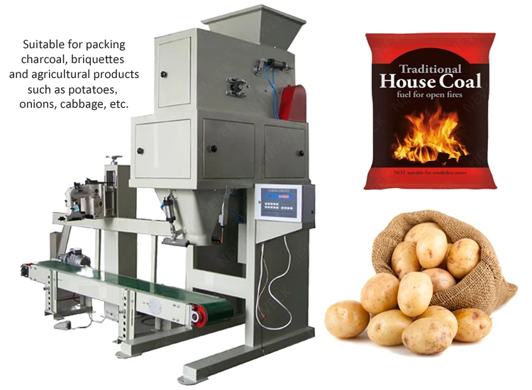 NEWEEK automatic mesh garlic onion packing machine multi-function packaging machines