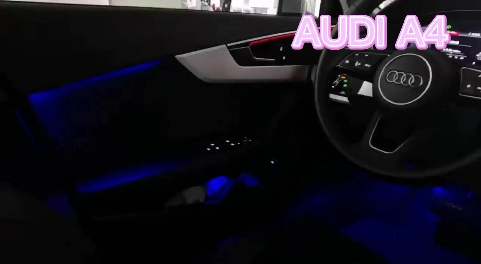 Hydautoa 30 Colors Ambient Light Car Led Interior Ambient Lighting For