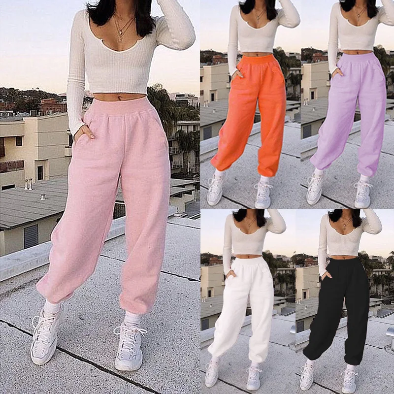 2023 High Quality Women's Casual Sports All-match Sweater Pants Plus Fleece  Trousers Pants - Buy All-match Sweater,Plus Fleece Trousers Pants,Women's  Casual Sports Pants Product on 