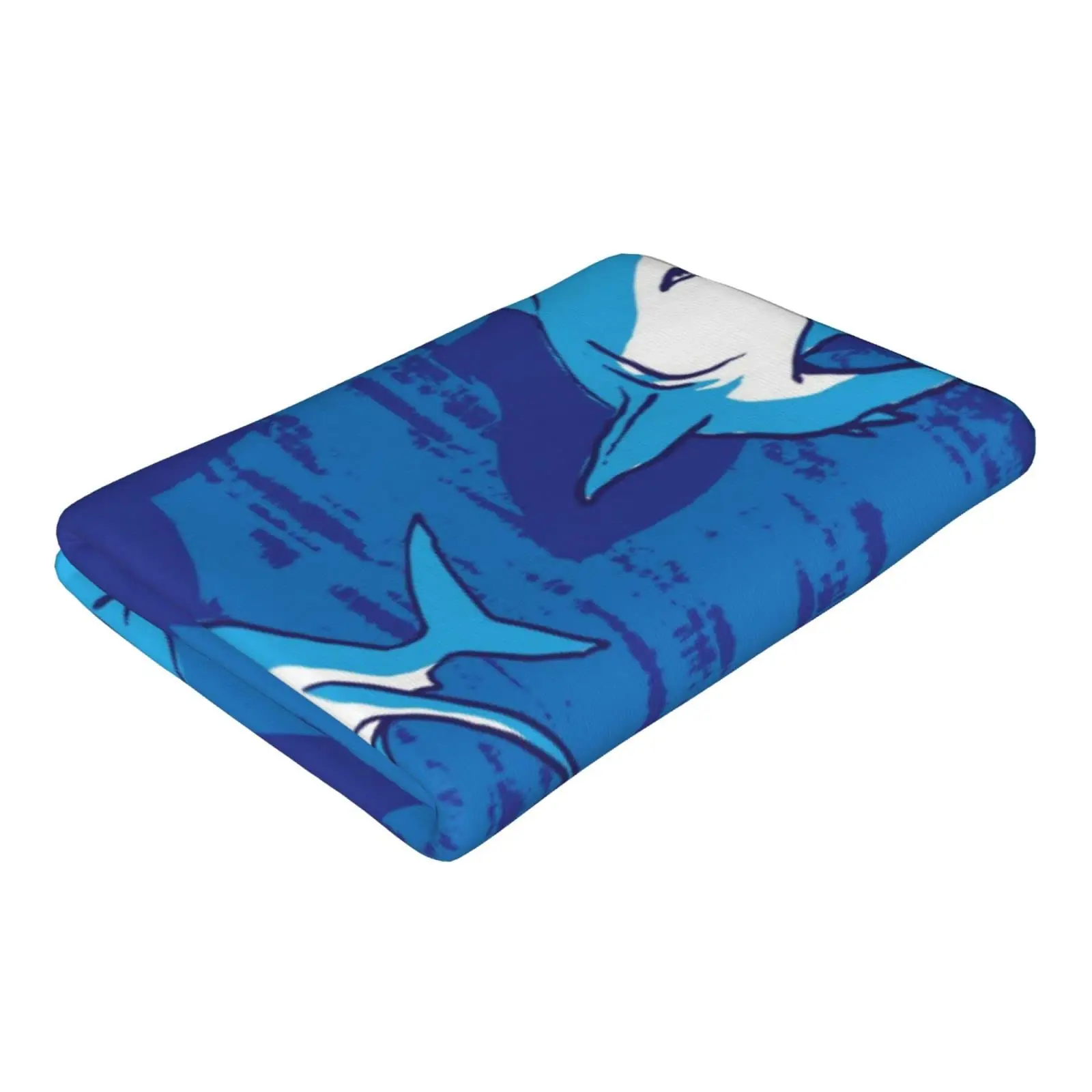 Personalized Shark Beach Towel for Boys Kids Microfiber Oversized Sand-Free Quick Dry Towel 100x180cm Clearance Sale details