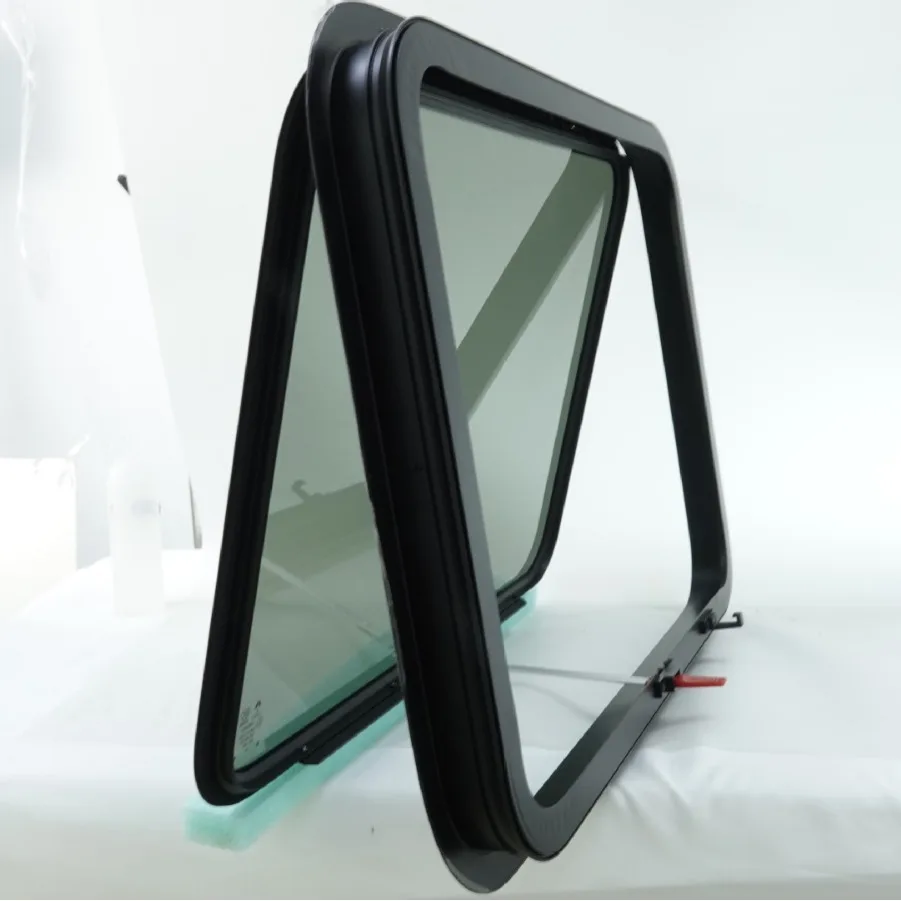 High Quality Single Layer Tempered Glass Sliding RV Window Motorhome ...
