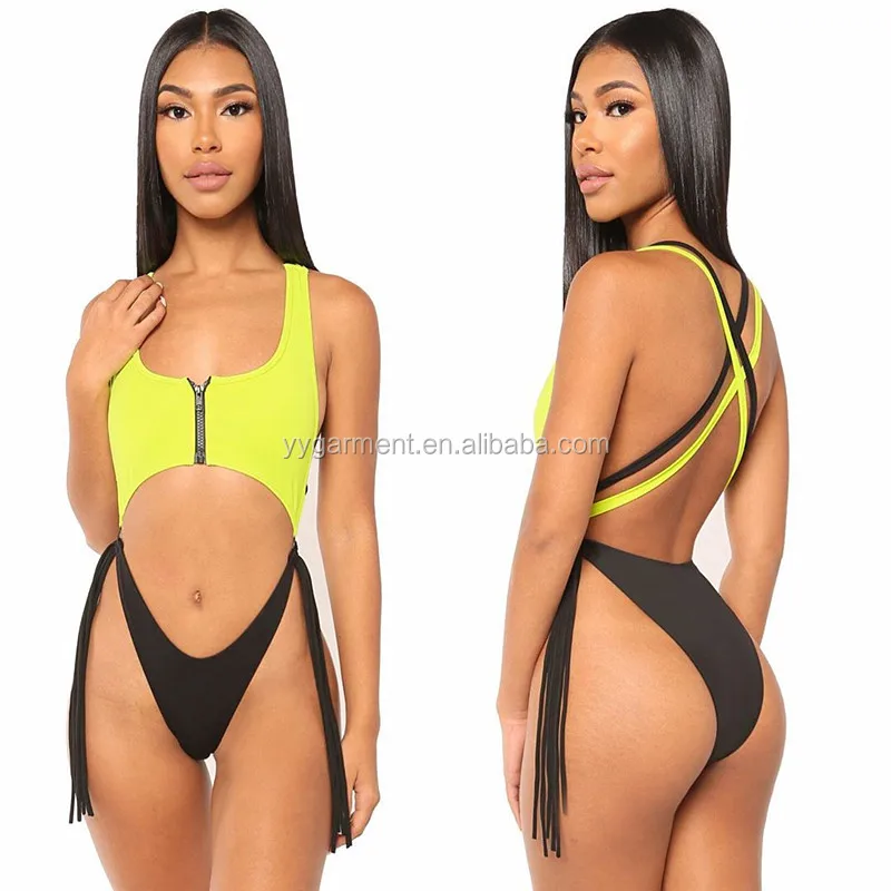 maillot une pièce string