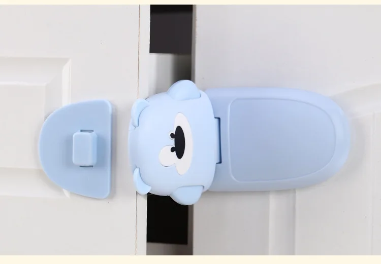 AJF Right Angle safety lock baby anti-pinch hand drawer lock cabinet door open children's multi-window safety lock refrigerator