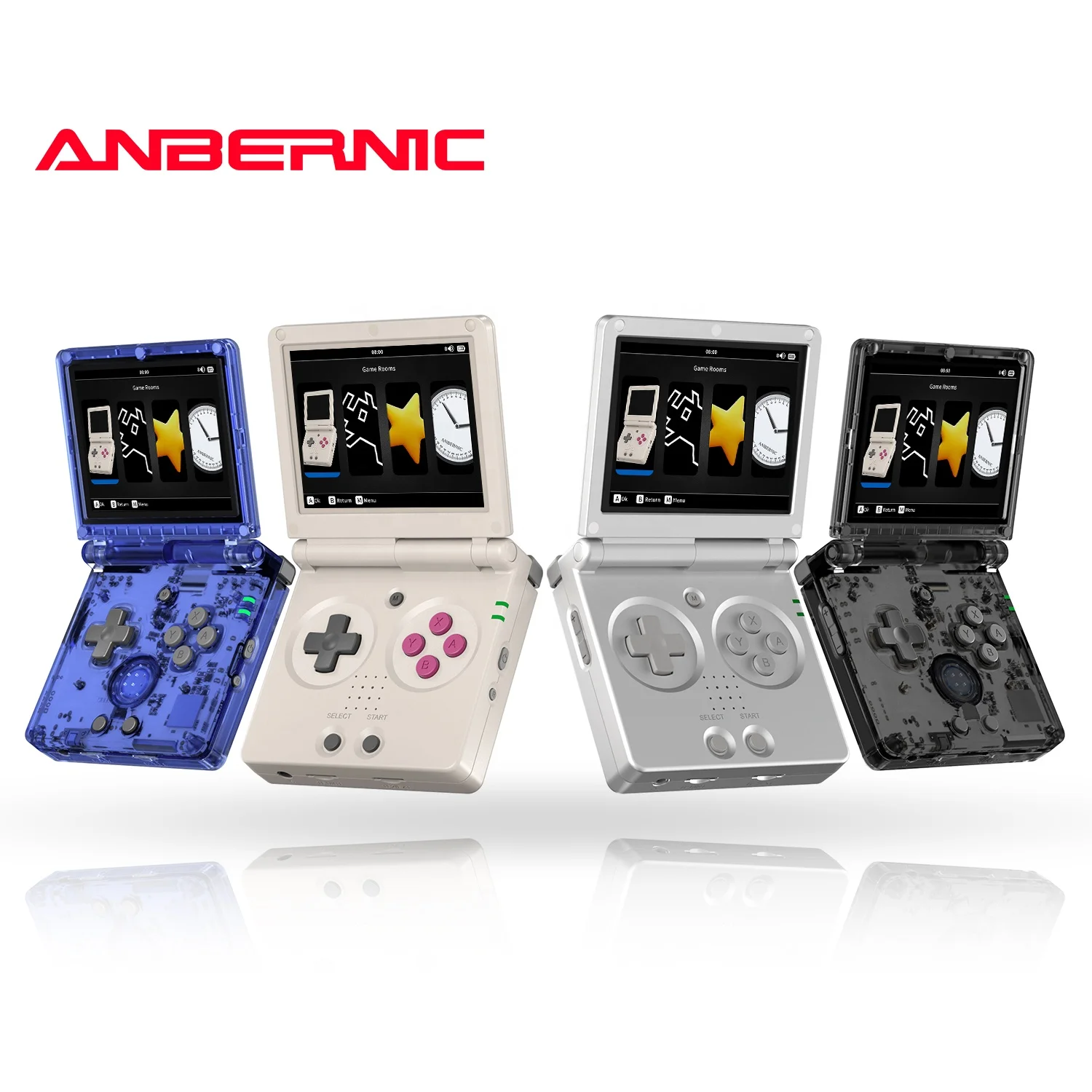 ANBERNIC RG35XXSP Foldable Mini Retro Game Console - 64GB Portable