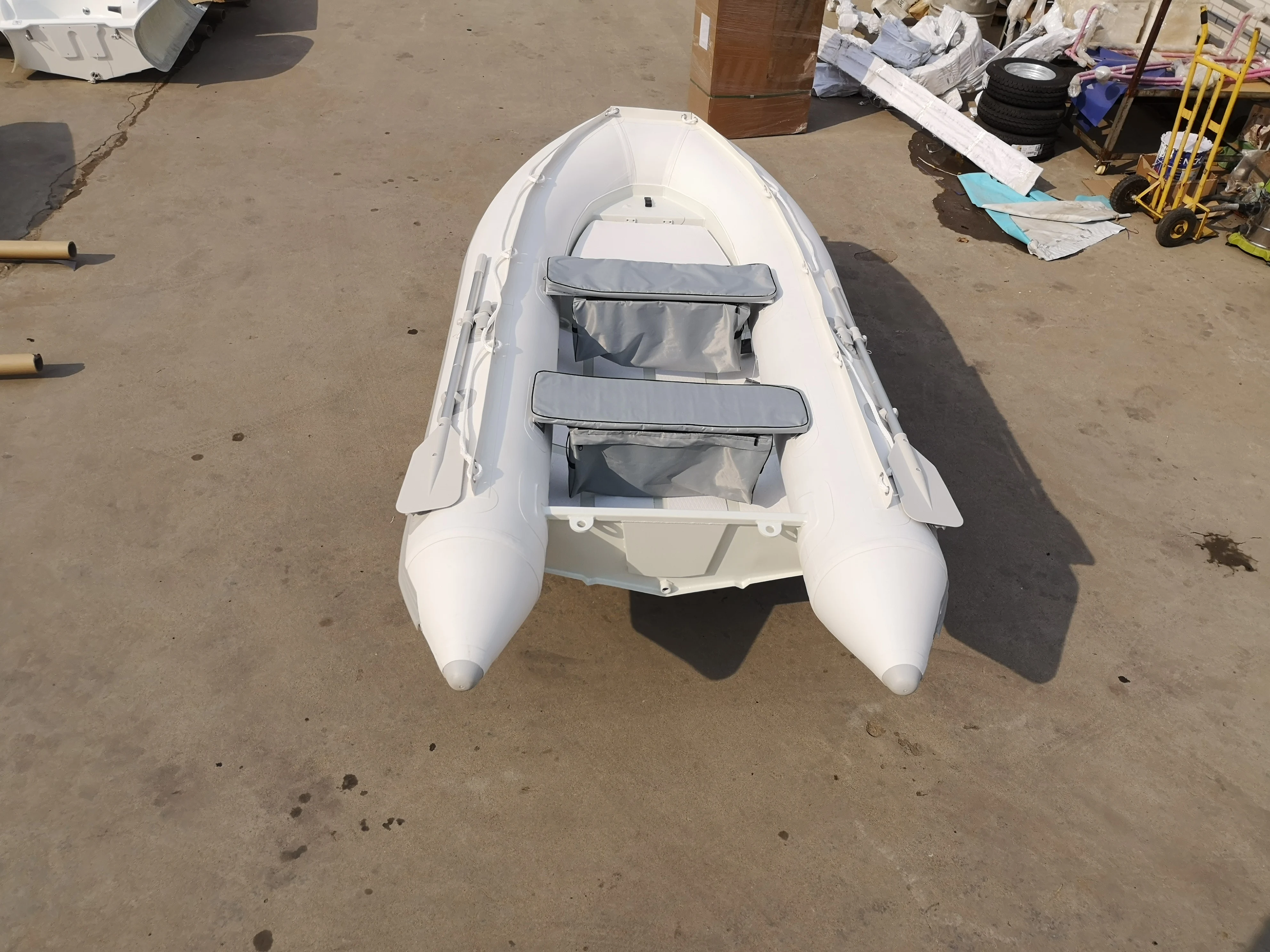 9ft Rib White Color Inflatable Aluminum 9ft Rib Boat Inflatable Fishing Boat ...