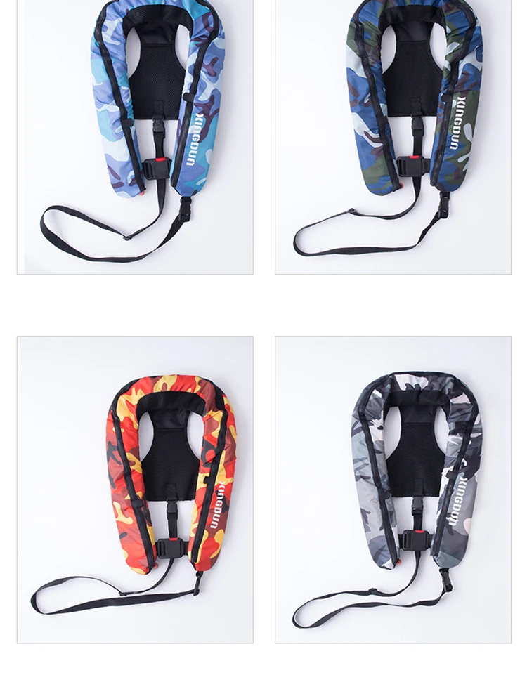 Different color life jacket