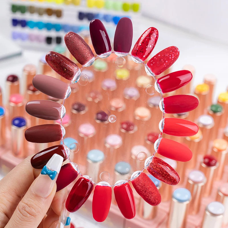 Nail Art Salon Uv Gel Soak Off Popular Coffee Series Solid Color Nail