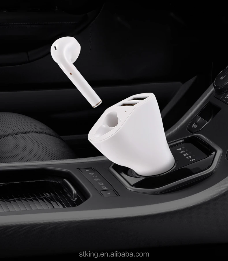 RV2-A TWS Ture Wireless 2 IN 1 IN Vehicle Wireless Headset Headphone Earphone - ANKUX.COM