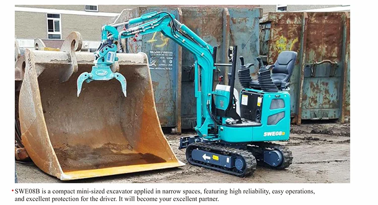 sunward small excavator