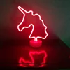 Fashion Colorful Rainbow Led Neon Sign strip light Holiday Wedding Decorations Children Room Night Lamp Home Wall Decor