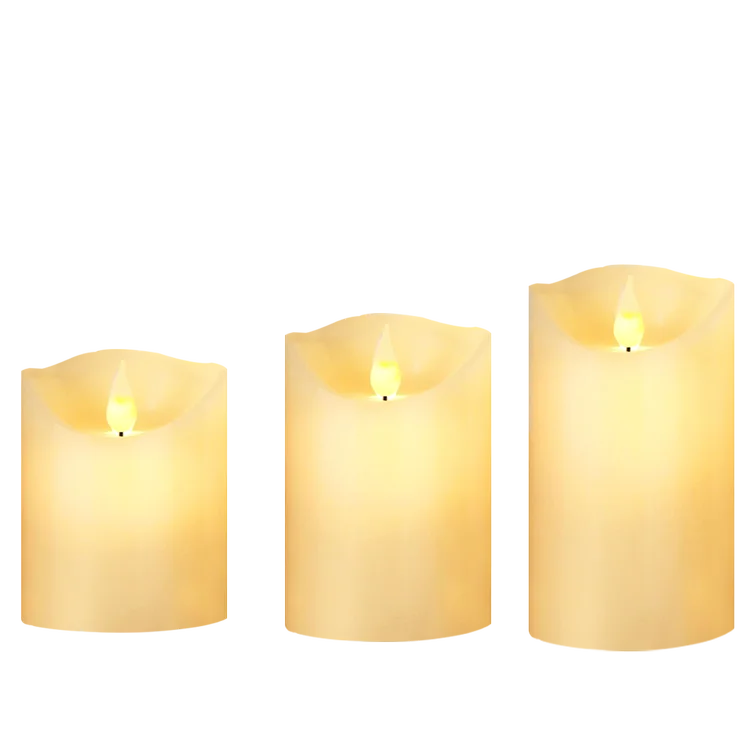 battery candles flameless Paraffin Wax Material