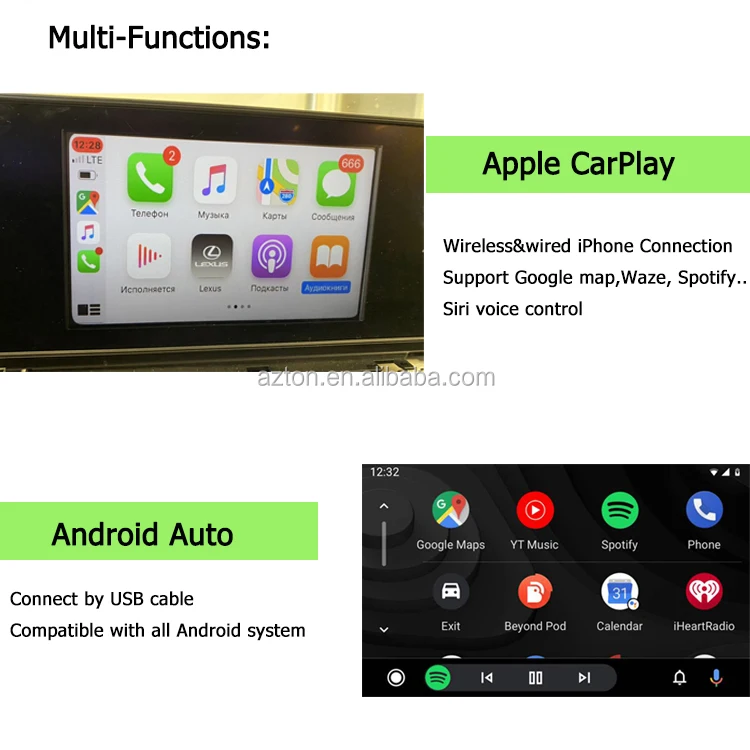 Wireless CarPlay Mirroring Kit for Lexus