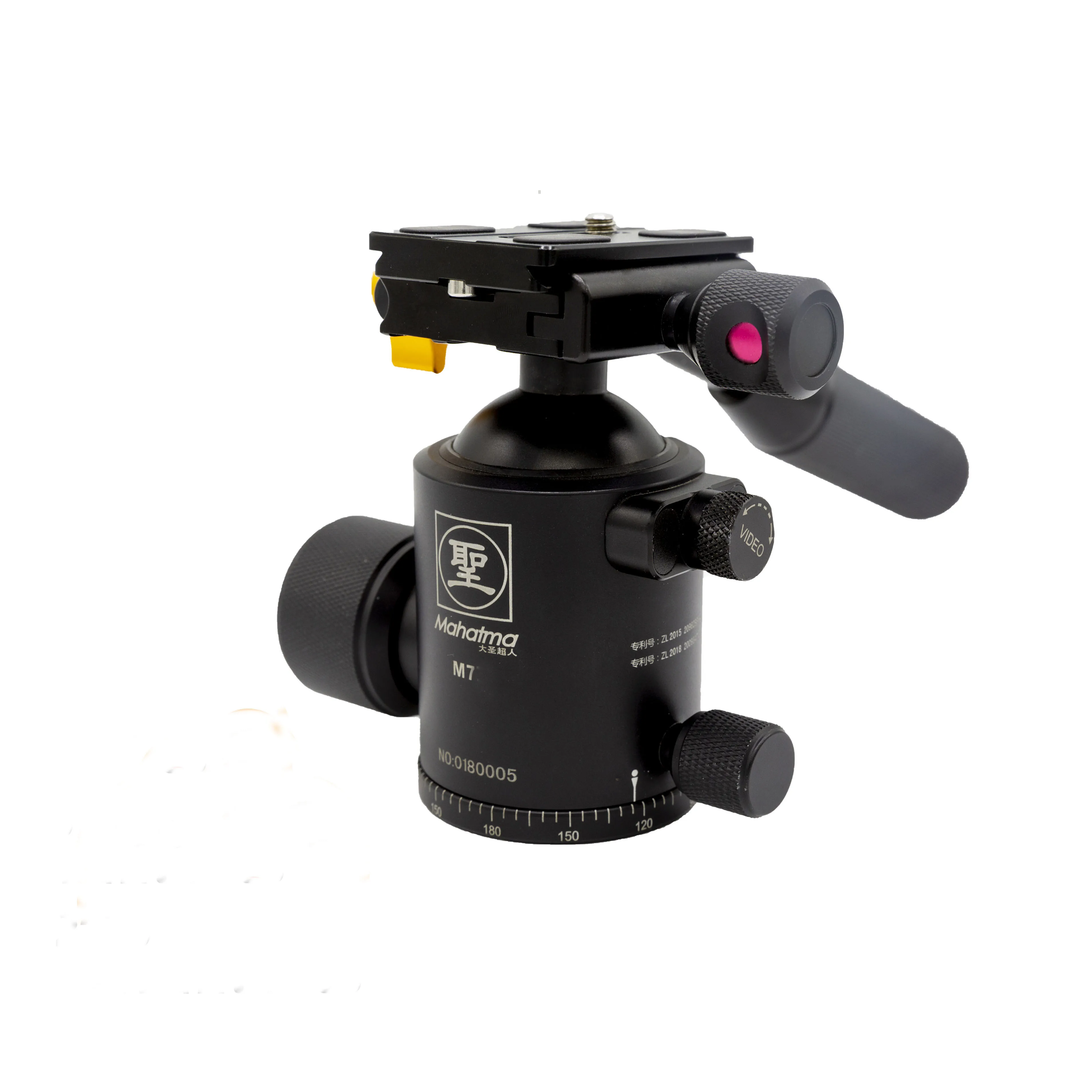 
Dason.s Camera Tripod Gimbal Hydraulic Damping Three-dimensional Handle Ptz Photography Camera 