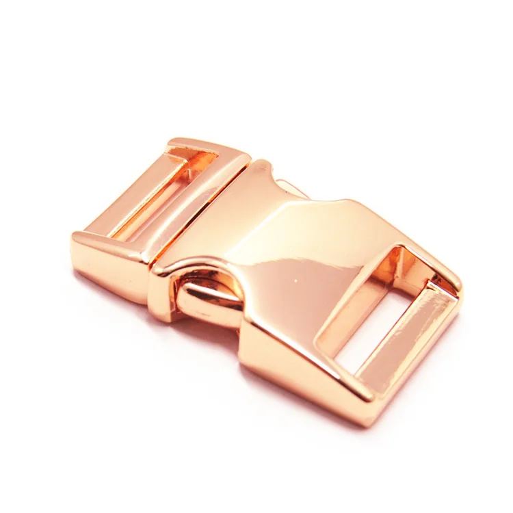 High Quality Zinc Alloy 16mm Custom Logo Adjustable Side Quick Release