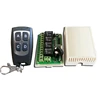 4 Channel Wireless Remote Control Switch Transmitter Receiver 12V 433MHZ For Gate Door Smart Home